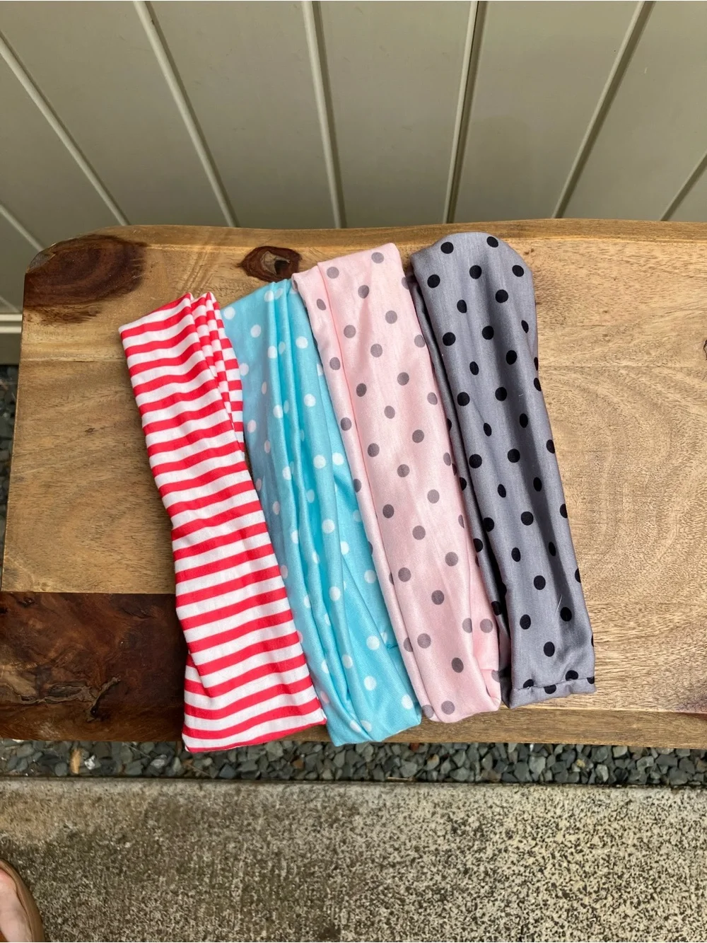 Twee whimsical Jessica Day Zooey Deschanel Cloth headbands set of 4